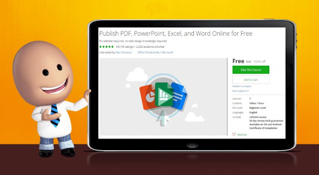 [100% Off] Publish PDF, PowerPoint, Excel, and Word Online for Free| Worth 20$