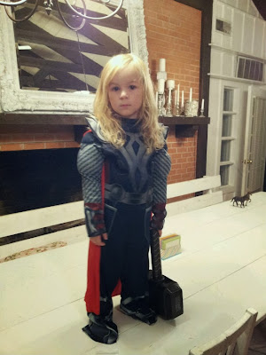 Cosplay Thor Criança