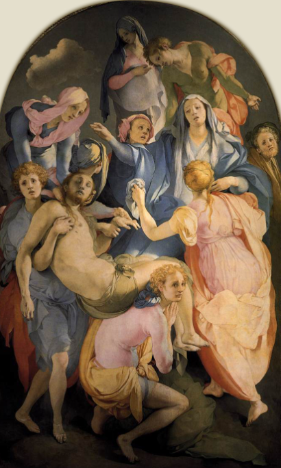 The Deposition from the Cross oleh Jacopo Pontormo