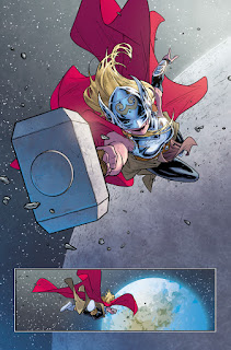 Reseña de Marvel Now! Deluxe. Thor de Jason Aaron 3. La Diosa del Trueno, Panini Cómics.