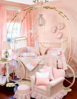 Dormitorio de bebé princesa