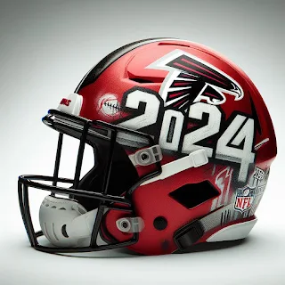 Atlanta Falcons 2024 Concetp Helmets