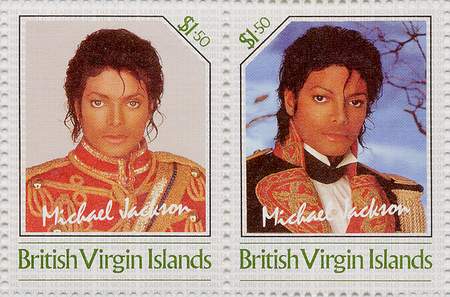 Michael Jackson Commemorative Postage Stamps