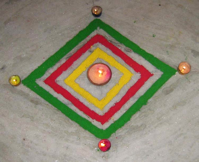 Diwali Rangoli HD Wallpaper Free