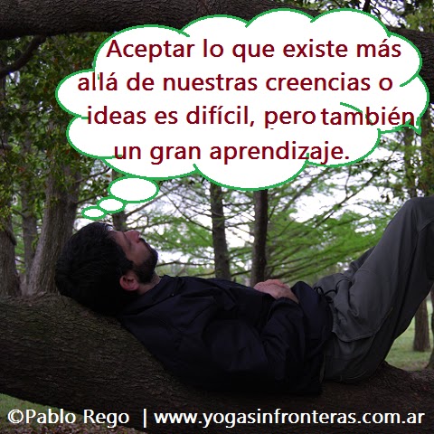 Aceptar para crecer.