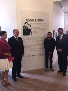 Imagen con fines ilustrativos fabrica de ideas, presentación Diego y Frida Casa Noj