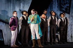 Rossini: La cenerentola - Liam Bonthrone, Jerome Knox & chorus - British Youth Opera (Photo Robert Workman)