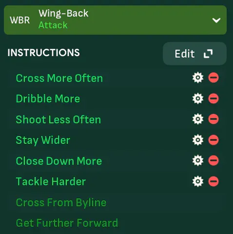 Wing-Back – Attack