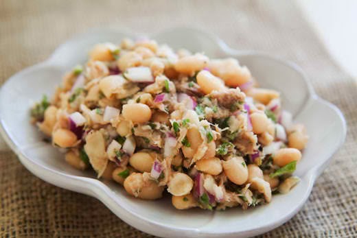 Tuna and white beans
