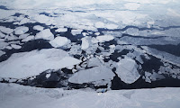 Scientists fear Arctic heating could trigger a climate ‘tipping point’. (Photograph Credit: Mario Tama/Getty Images) Click to Enlarge.