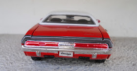 maisto 1/24 dodge challenger r/t 1970