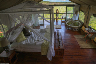 Inside a room at Little Gorges, Victoria Falls, Zimbabwe