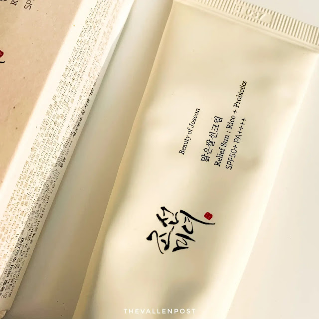 Review Sunscreen Korea Beauty Of Joseon Relief Sun: Rice + Probiotics SPF 50+ PA++++