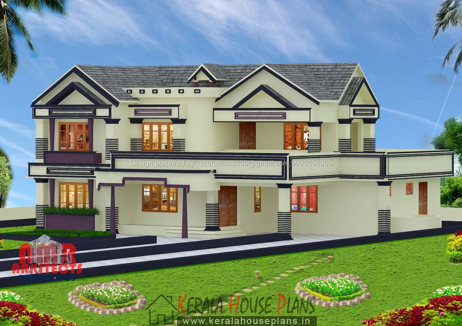 kerala house plans above 3000 sq ft