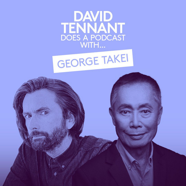 David Tennant Does A Podcast With George Takei Is Live Now - furious george roblox face