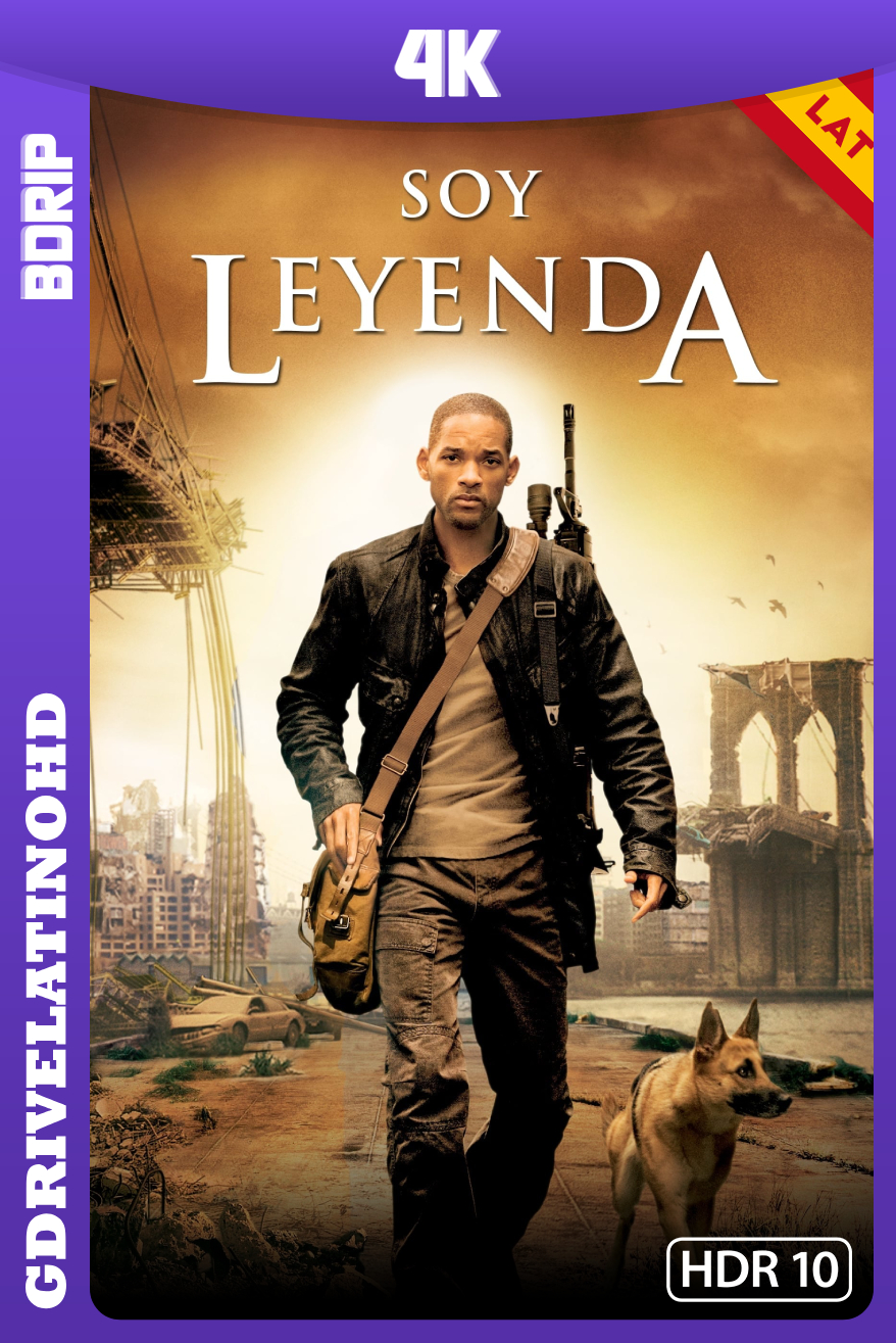 Soy Leyenda (2007) THEATRICAL BDRip 4K HDR10 Latino-Inglés