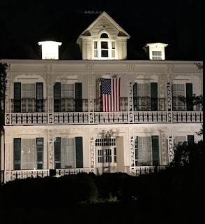 Learn about Dr. Hall, a famous surgeon who worked at the nearby prison & learn about paranormal activity & see if you can detect any ghosts - this is a large white 2 story house that was originally slated to be an all girls school © Photo by HW