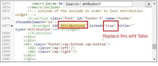 HOW TO REMOVE ATTRIBUTION IN BLOGGER