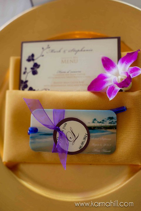 WEDDING FAVORS by Tori Rogers Hawaiian Island Wedding Planners LLC