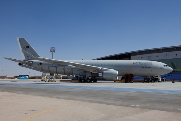 Royal Saudi Air Force Accepts Airbus Military A330 MRTT Into Fleet