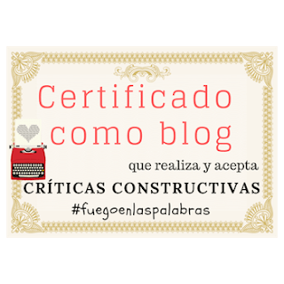 Certificado de críticas constructivas