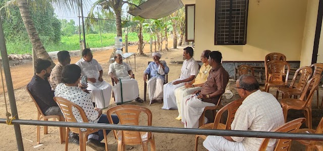 നിതാ ഫാത്തിമയുടെ വീട് എൽ.ജി.ഡി സംസ്ഥാന ജനറൽ സെക്രട്ടറി സലീം മടവൂർ സന്ദർശിക്കുന്നു