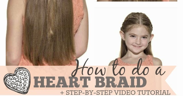 One Savvy Mom Nyc Area Mom Blog How To Do The Heart Braid Cute Girls Hairstyle With Step By Step Video Tutorial