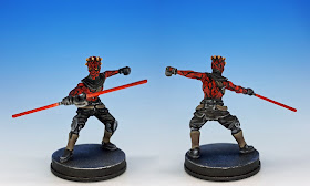 Maul, painted miniature sculpted by Cory DeVore, 2017