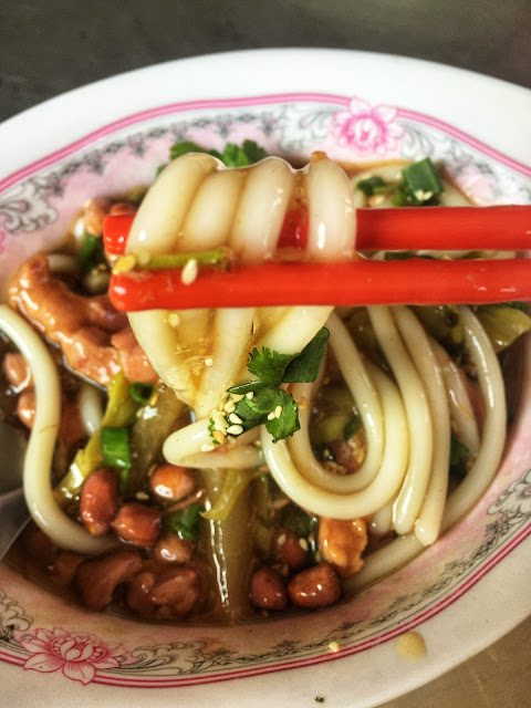 Thai-Hainan Noodles in Bangkok, Thailand