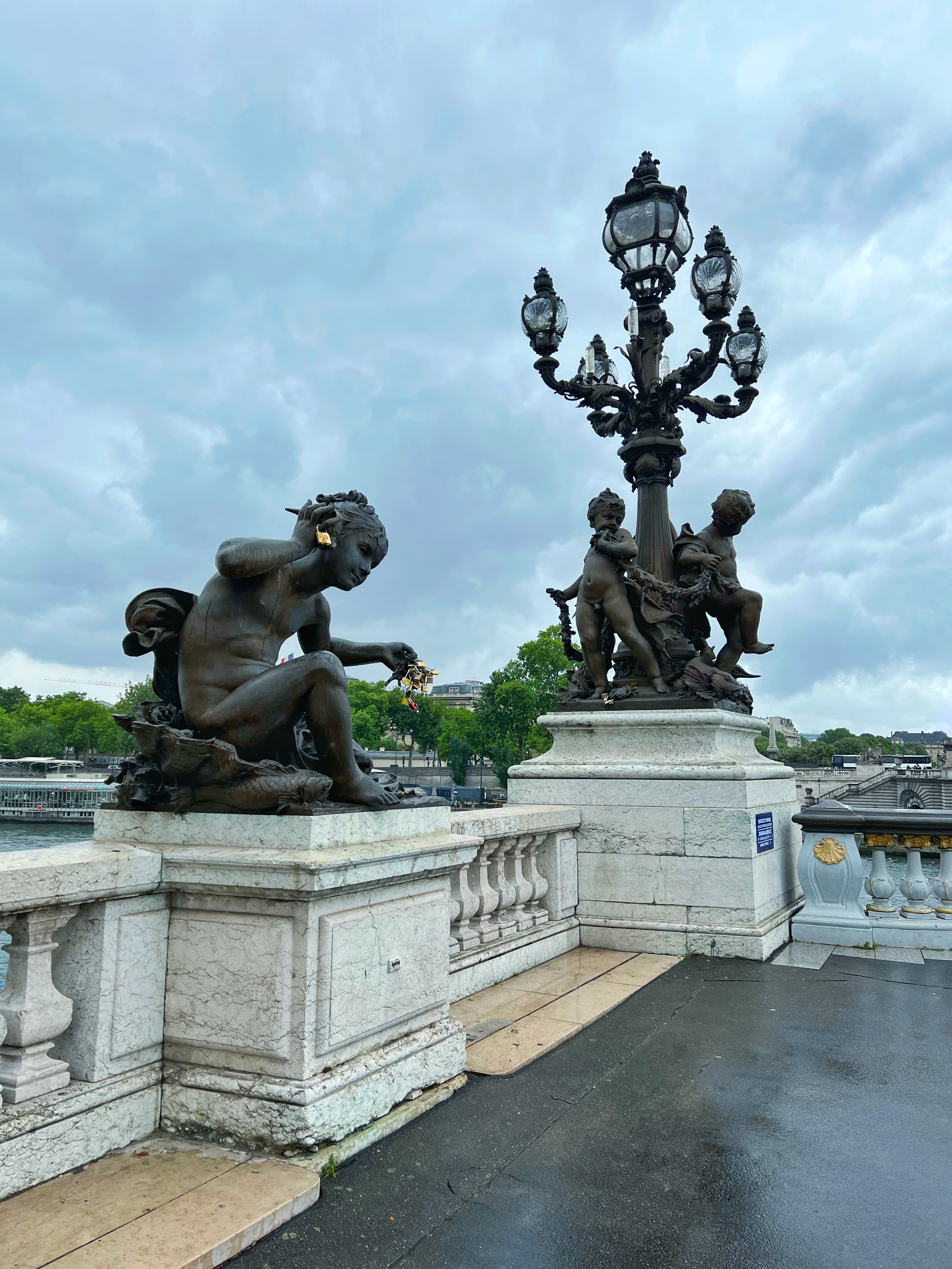 Adrienne Nguyen_Pont Alexandre 3 Bridge_Famous Bridge in Paris_Seine River