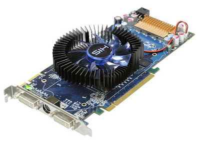 HIS Radeon HD 4850 Fan video card with blue PCB