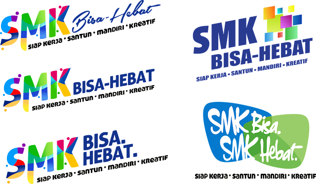 Logo SMK Bisa Hebat Vektor CDR