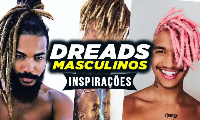 dreads no cabelo masculino inspirações