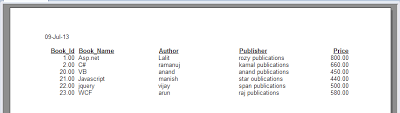 How to create crystal reports in visual studio 2010 in asp.net