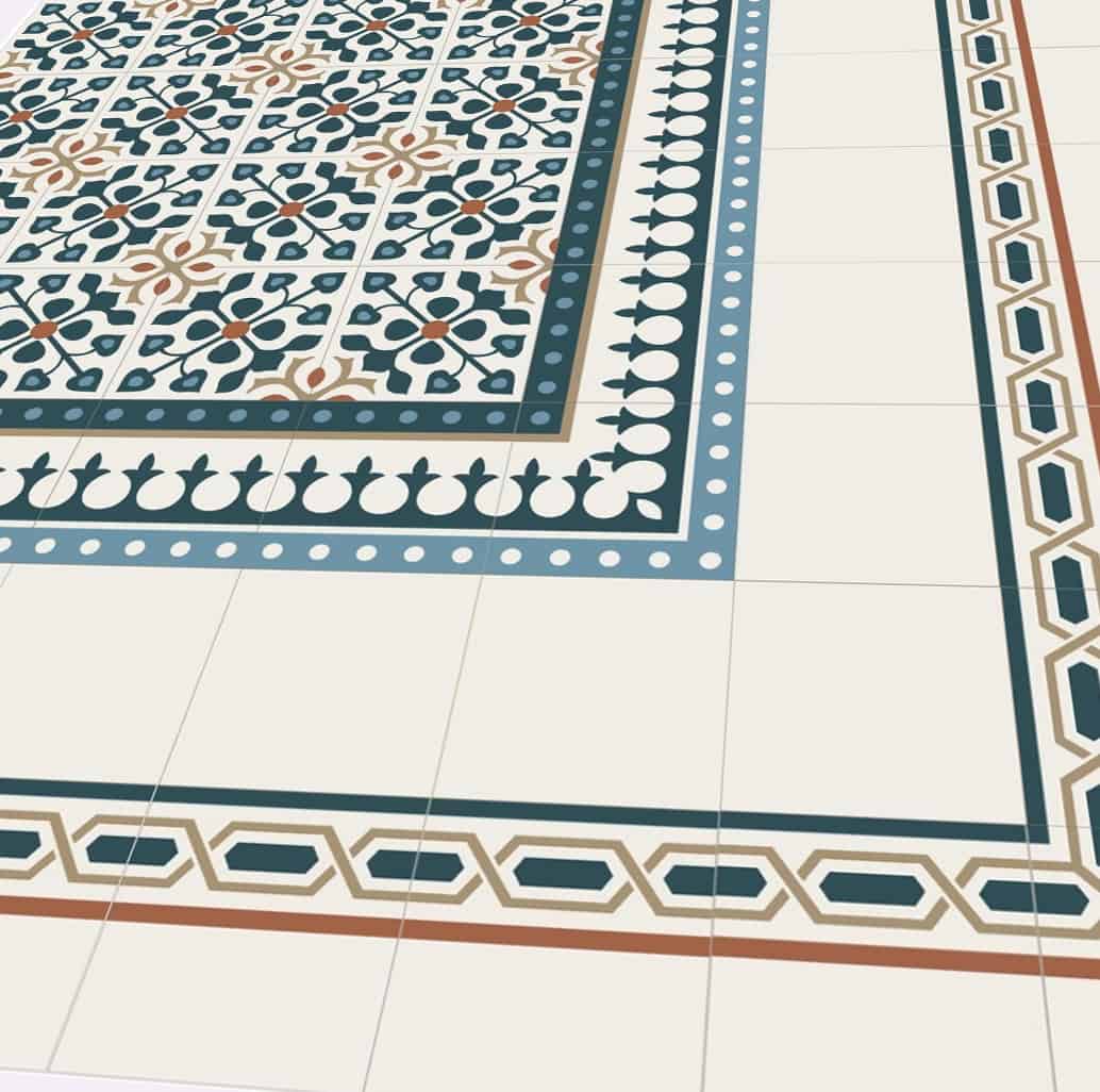 Floor tiles for the living room