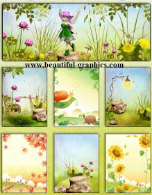 Summer backgrounds set 1 2013