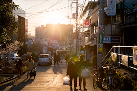 谷中銀座 夕焼けだんだん