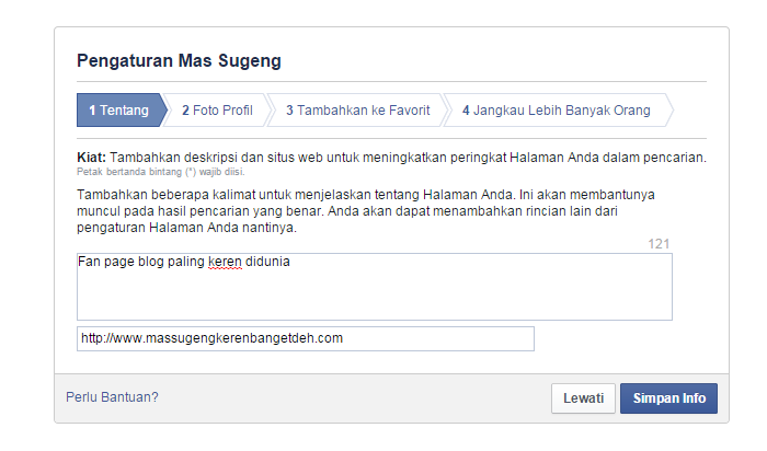 Cara Merubah Profil Facebook Menjadi Fan Page