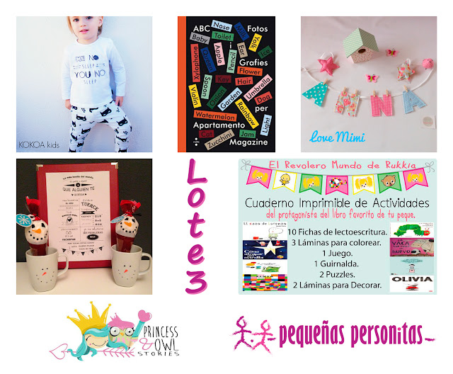 sorteo navideño, sorteo, sorteos, navidad, pequeñas personitas, princess and owl stories,