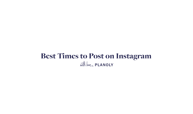 The best time to post on Instagram