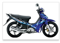 Gambar foto modifikasi sepeda motor Jupiter z-cw warna 