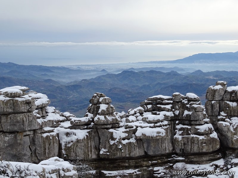 El Torcal nevado