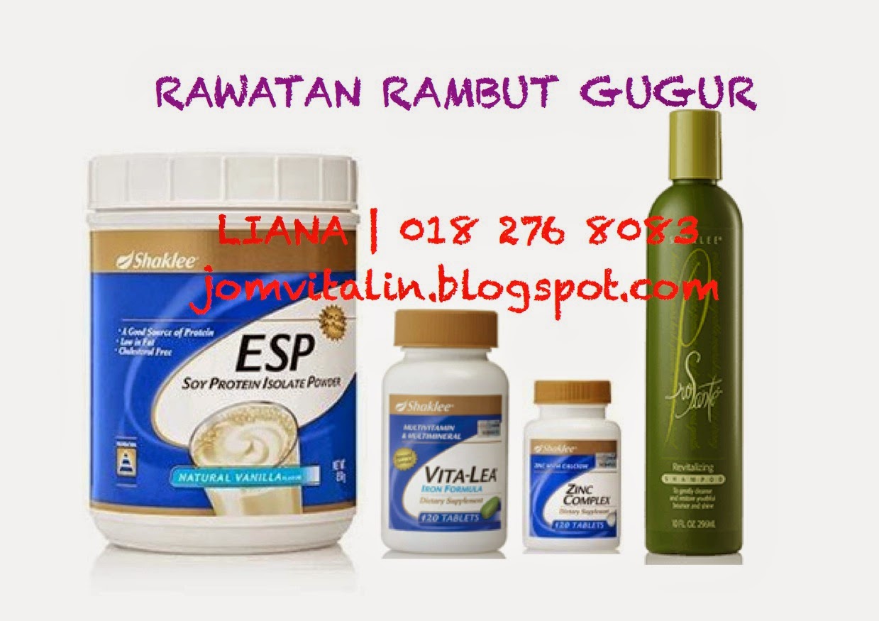 Set Rawatan Penjagaan Rambut Shaklee: Vitamin Untuk Rambut 