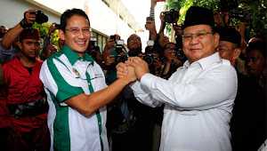 Prabowo Pilih Sandiaga Uno Jadi Cawapres 2019