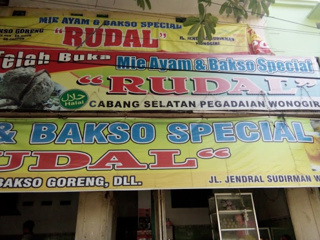 bakso rudal wonogiri