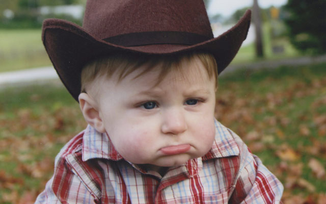 Funny Cow Boy Baby - Don't Angry Him