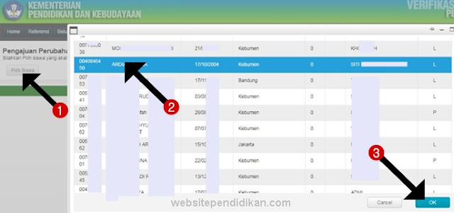  di Dapodik dengan melaksanakan verifikasi dan validasi  Cara Terbaru Edit Nama, Tanggal Lahir, dan Nama Ibu Kandung Siswa di Dapodik Versi 2019 dengan Melakukan Verval PD pada Website vervalpd.data.kemdikbud.go.id