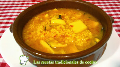 Arroz caldoso con sepia receta fácil