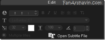 Edit Panel