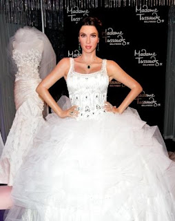 kim kardashian wedding dress pictures